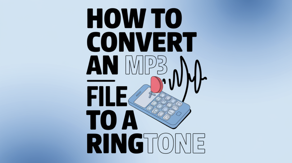 How to Convert an MP3 File to a Ringtone