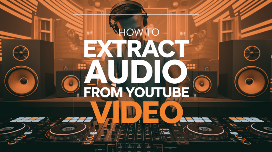 How to extract audio from YouTube video