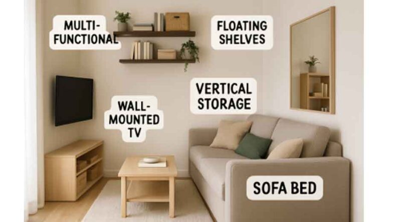 Effortless Elegance in Tight Quarters: Small Living Room Design Tips